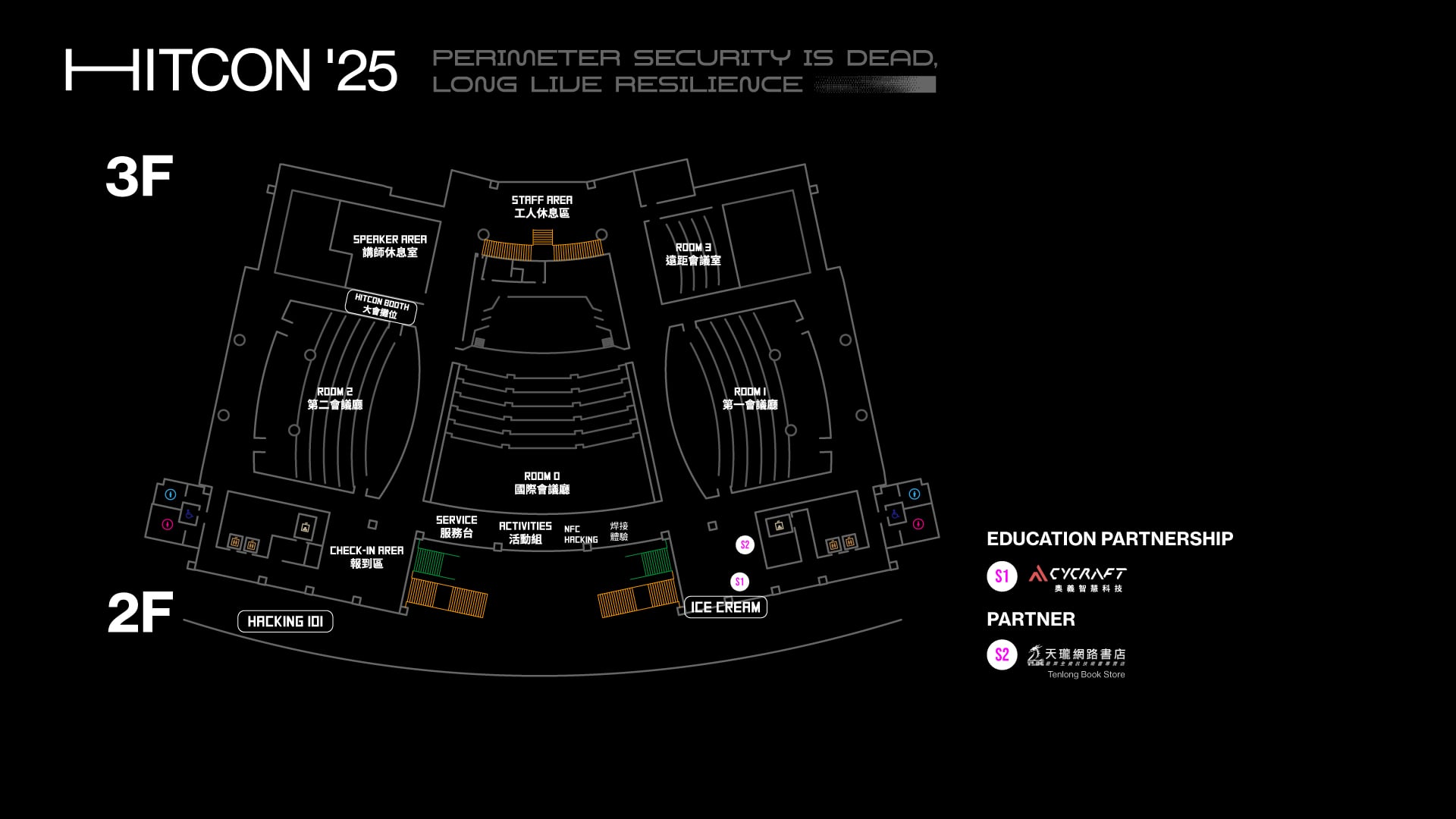 2F-3F floor plan